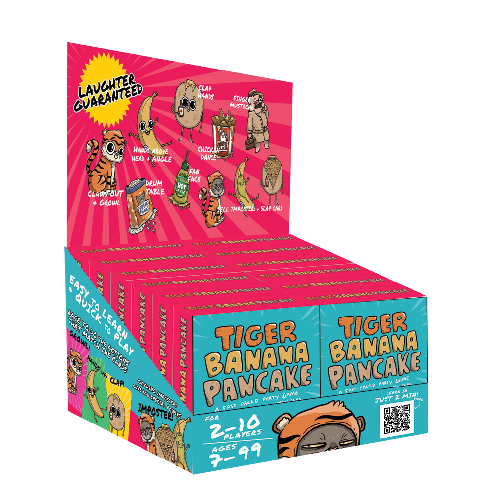 Tiger Banana Pancake Case (x12 games)