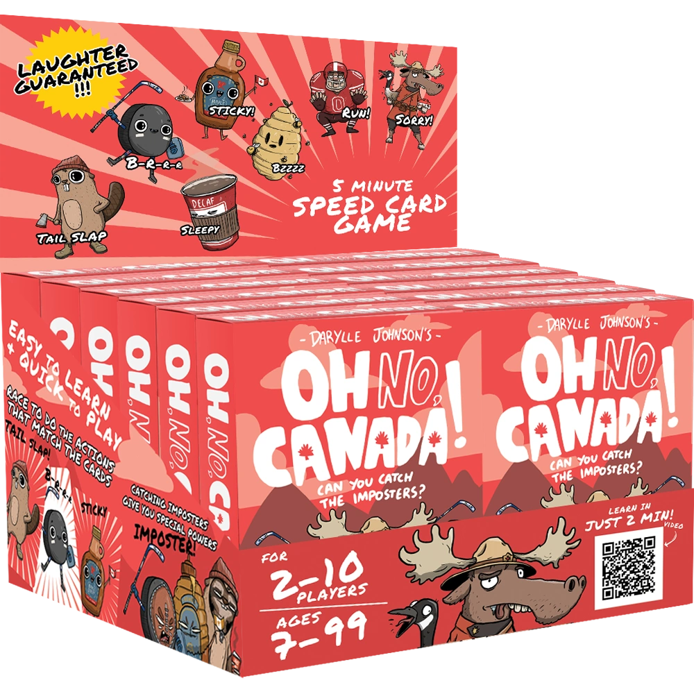 Oh No Canada! Case (x12 games) (Copy)